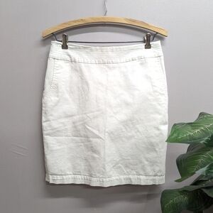 🤎5/$25🤎Vintage Merona White Pencil Skirt